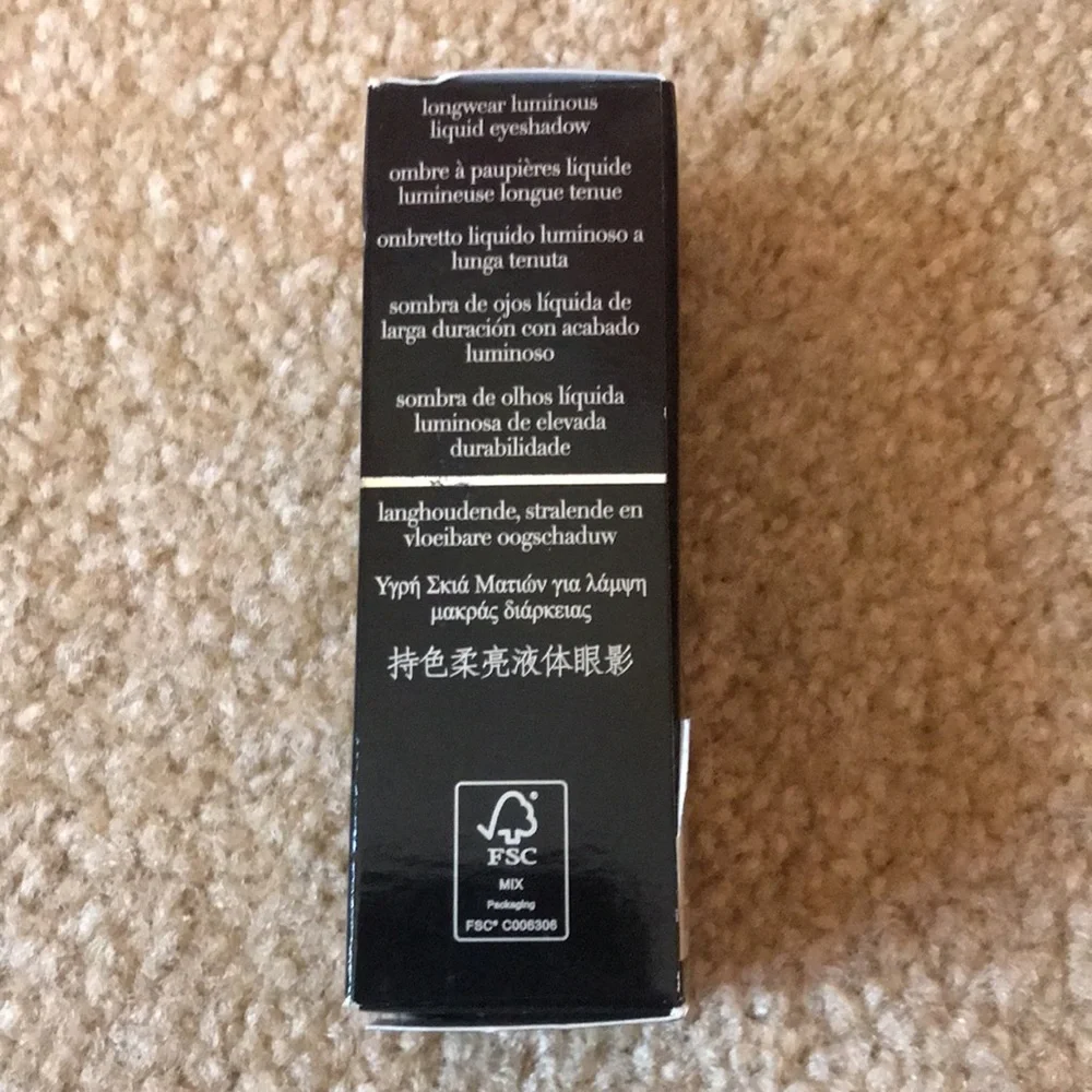 NEW IN BOX: Giorgio Armani Eye Tint Matte Liquid Eyeshadow - Black 99M Ebony
